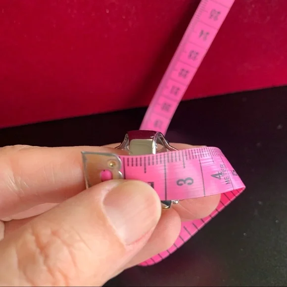 Rare Smokey Quartz Statement Ring Size 6.25/6.5 Stamped 316L SS Stainless Steel - Picture 16 of 17